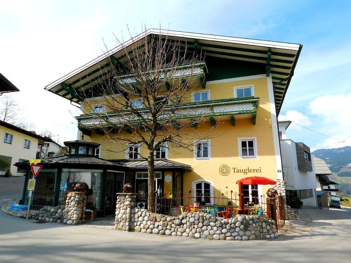 Tauglerei Appartement Enzian In Den Zauberbergen Sankt Koloman ภายนอก รูปภาพ