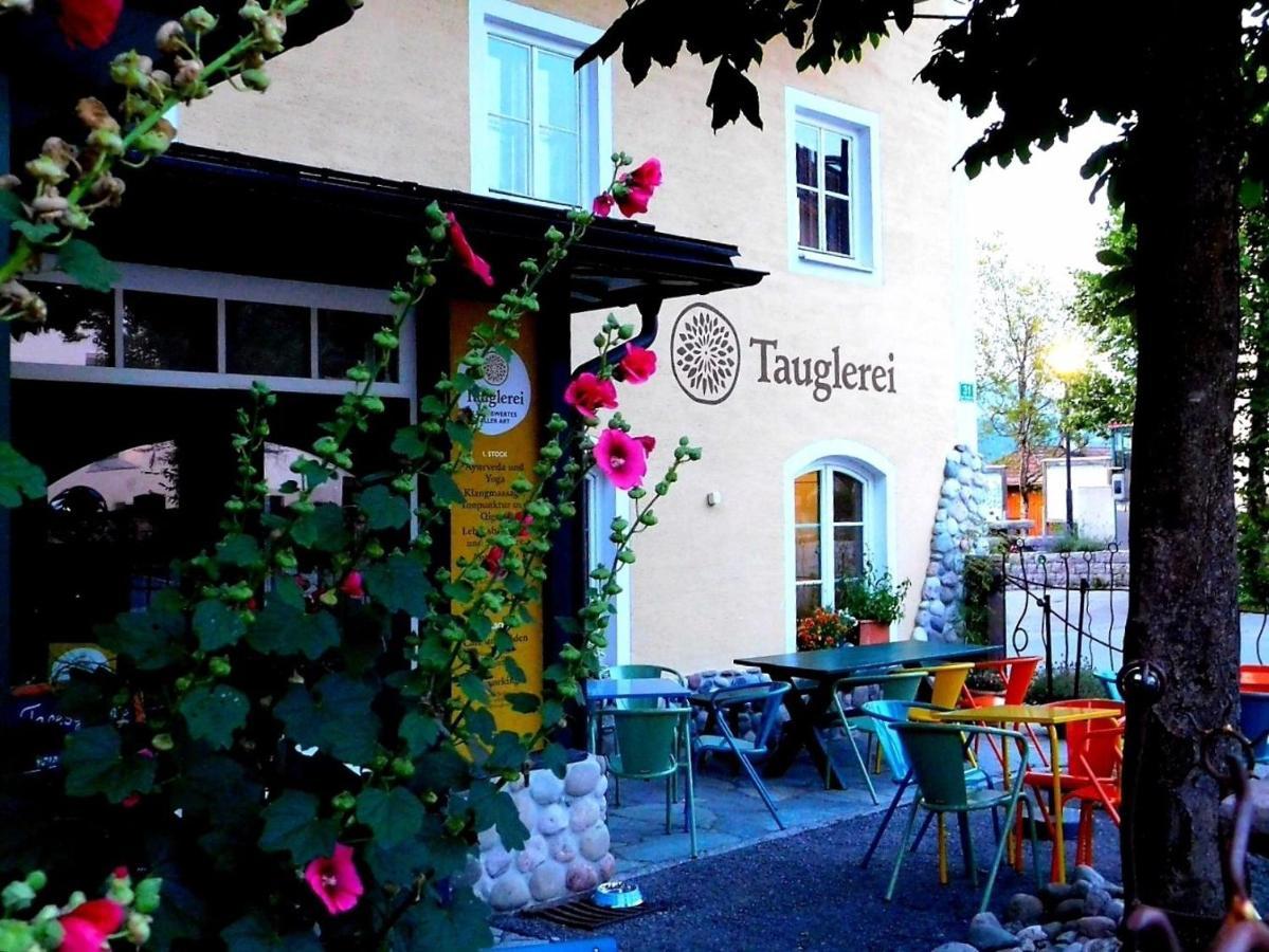 Tauglerei Appartement Enzian In Den Zauberbergen Sankt Koloman ภายนอก รูปภาพ